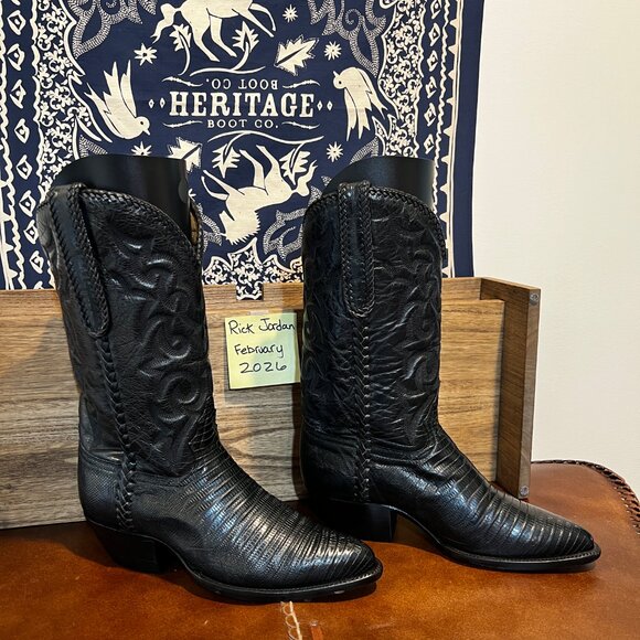 Star by Liberty Boot Co. Lizard Cowboy Boots in Men\'s Size 8D main image 7